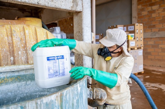 100% dos mais de 9 mil produtores associados à Associação dos Produtores de Soja e Milho de Mato Grosso (Aprosoja MT) aderiram à logística reversa.