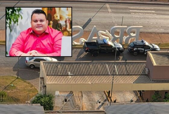 O empresário Jonathan Rosa Vieira Bispo, de 42 anos, foi preso na manhã desta sexta-feira (12)