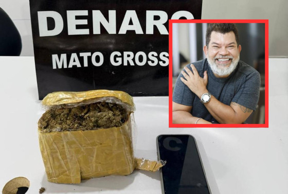 Cabeleireiro Elielson Gonçalves foi preso por tráfico de drogas em Cuiabá