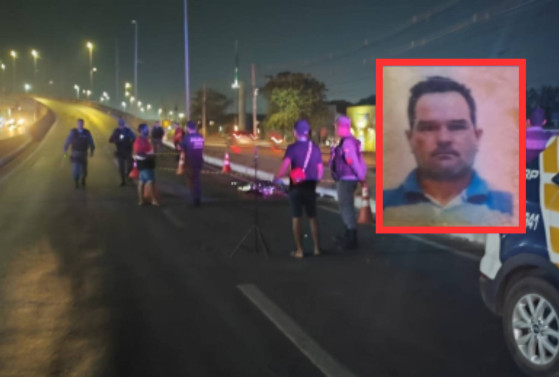 Sidney Ignácio foi atropelado quatro vezes na avenida Fernando Correa, em Cuiabá