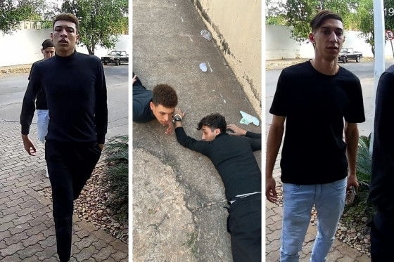 Moradores relataram que os criminosos já tinham sido vistos tentando entrar em outros prédios da região