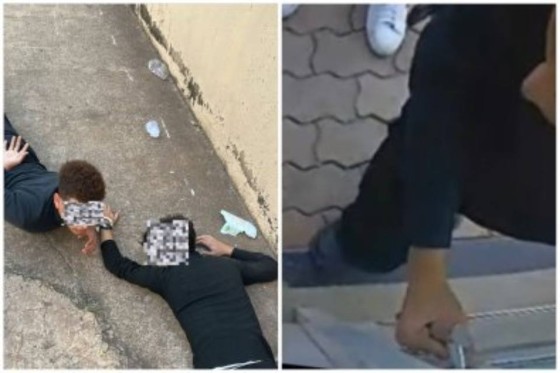 Moradores relataram que os criminosos já tinham sido vistos tentando entrar em outros prédios da região