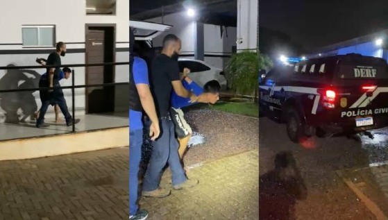 Segundo a Polícia Civil, os criminosos permaneceram no imóvel por cerca de uma hora