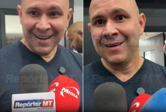 Em tom descontraído, Abilio explicou que não se trata de estilo novo, mas de falta de opção.