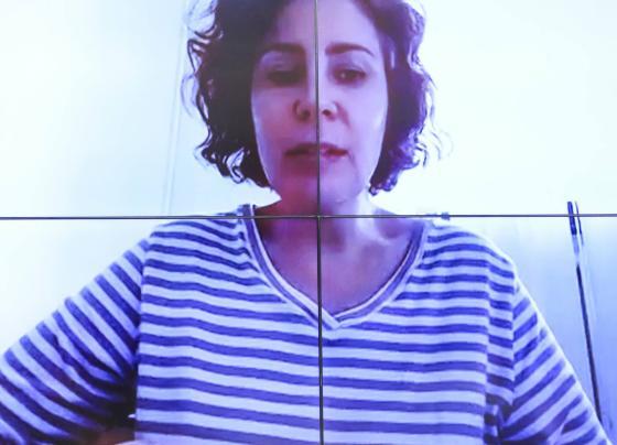 Carla Zambelli está detida no complexo penitenciário de Ribibbia, em Roma.