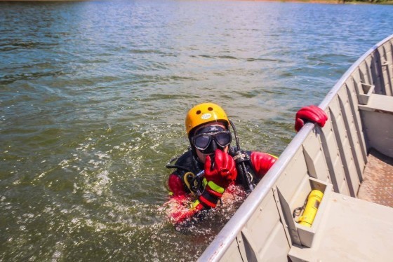 Corpo de Bombeiros busca por pescadores que desapareceram em Jauru