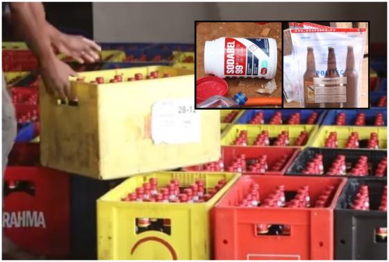 Após a adulteração as cervejas eram comercializadas na cidade com um preço abaixo do mercado e com lucro estimado em mais de 100%