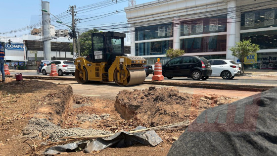 O ajuste será necessário para a execução da concretagem da pista do BRT.