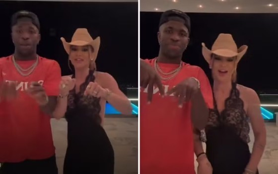 Vini Jr. faz post ao lado de Virginia