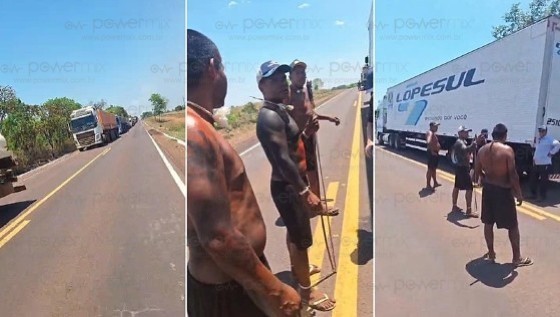 Após a mediação realizada por agentes da PRF, a manifestação foi encerrada sem o uso de força e o tráfego foi totalmente restabelecido nos dois sentidos da rodovia