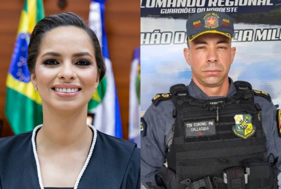 Raiane dos Santos é esposa do PM Alexandre José, acusado de estuprar estagiária