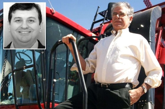 O empresário José Pupin, que acusa Fource de fraude; no detalhe, Valdoir Slapak