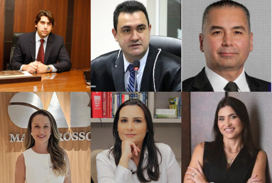 Sebastião, Ricardo, Dauto, Jamille, Juliana e Michelle formam a lista sêxtupla.