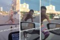 Morador de rua tenta fingir que foi atropelado