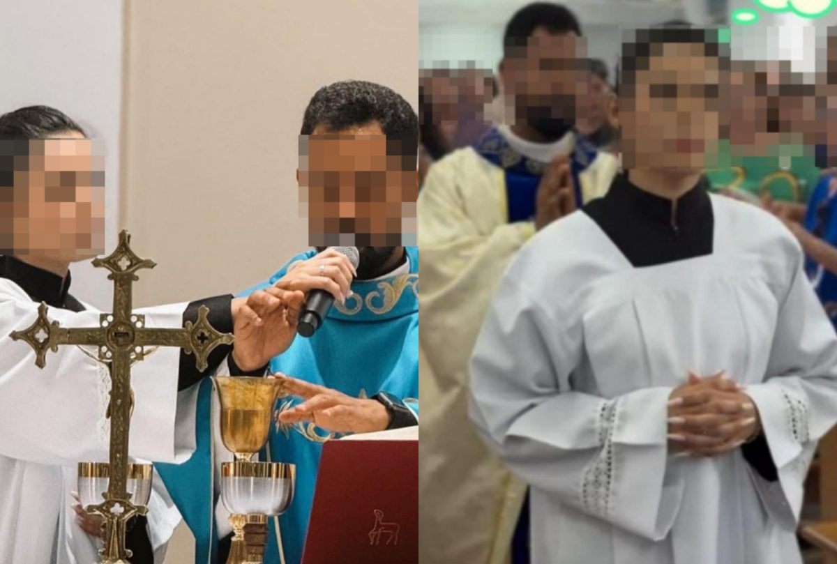 Padre pego no flagra com noiva: