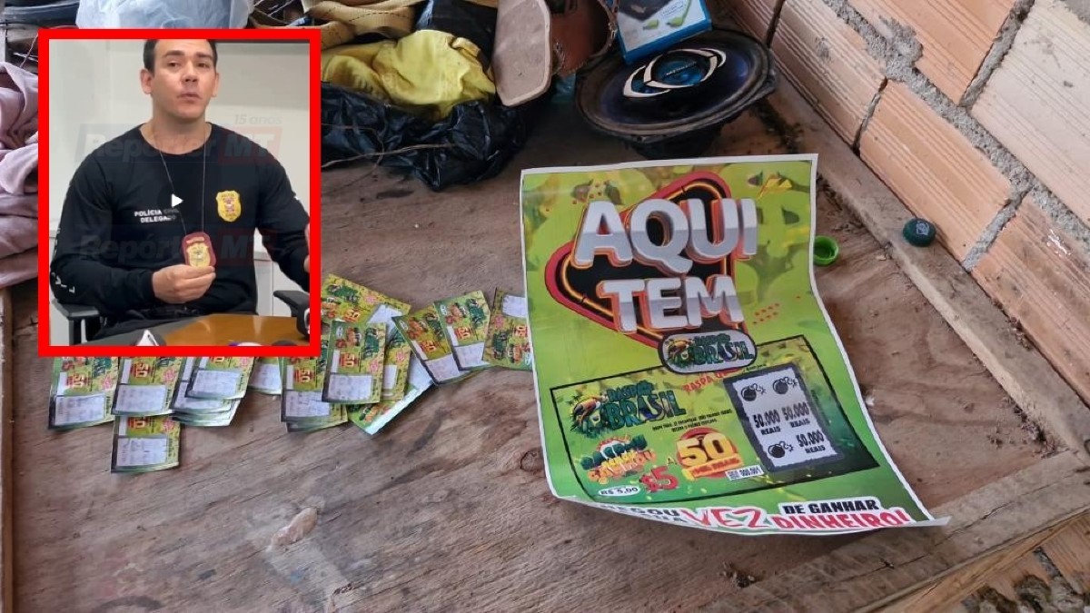Delegado: Criminosos coagiam comerciantes a vender raspadinhas ilegais 