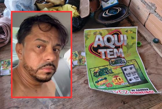 Ederson Xavier de Lima, conhecido como “Boré”, é um dos líderes do esquema de raspadinhas denominado "Raspa Brasil".