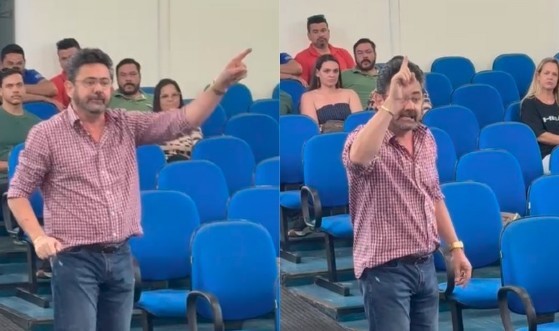der, que acompanhava a sessão, pediu para usar a tribuna para se defender.