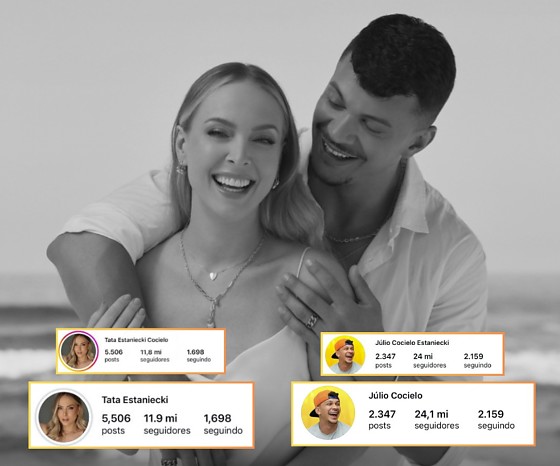 A influenciadora voltou a usar apenas seu nome de solteira