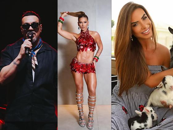Na lista estão o pagodeiro Belo, a ex-fazenda Nicole Bahls e o funkeiro MC Guimê.