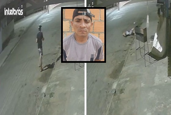 No destaque, a foto de Jardel Gomes da Silva, assassino que foi preso pelo crime.