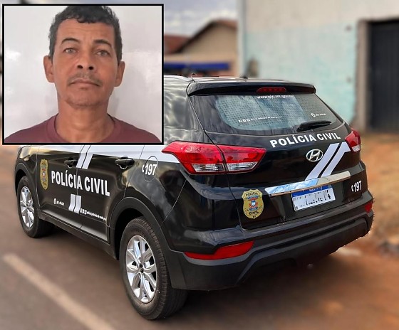 No destaque, a foto de Jardel Gomes da Silva, assassino que foi preso pelo crime.