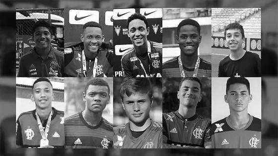 Quem são os 10 garotos mortos no incêndio do CT do Flamengo.
