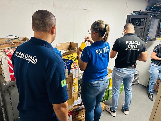 A ação, coordenada pela Delegacia de Nova Xavantina, foi realizada de forma preventiva, com o intuito de evitar o aumento de casos de intoxicação causados por bebidas falsificadas.