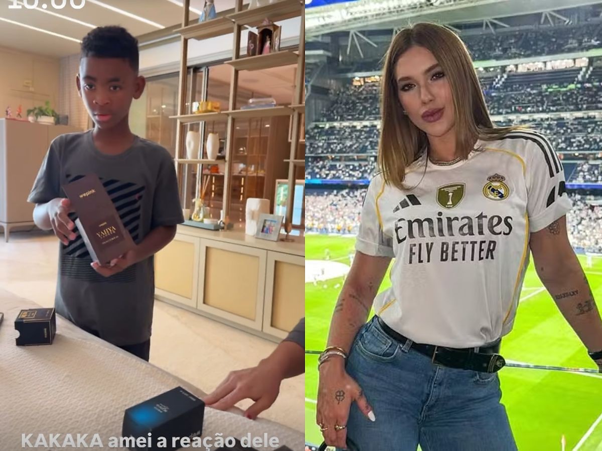 Virginia recebe irmão caçula de Vini Jr. em sua casa antes do aniversário de Maria Flor