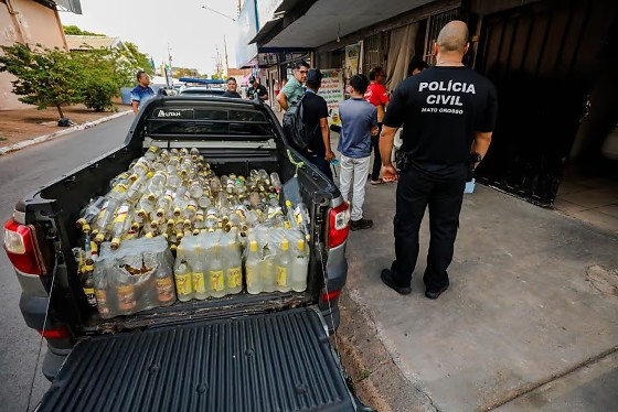 Primeiro caso confirmado de metanol será investigado pela Polícia Civil