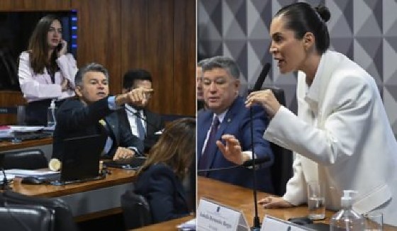 Medeiros e a advogada Izabela Gomes protagonizam bate-boca 