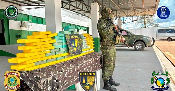 Ação mobilizou policiais do Gefron, Polícia Federal e Polícia Militar no município de Cáceres; um homem foi preso