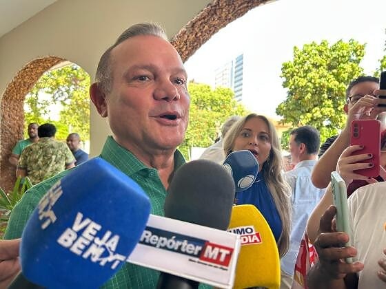O senador Wellington Fagundes, que se mantém como pré-candidato ao governo de Mato Grosso nas eleições de 2026