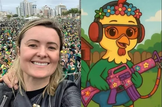 Em 19 de outubro, Júlia aparece em um vídeo ao lado do marido, o advogado Guilherme Colombo, falando sobre o desenho.