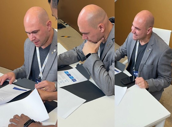 Abilio Brunini está participando de Fórum de Prefeitos na Expo City Dubai