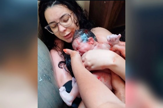 O casal descreveu a experiência como algo divino