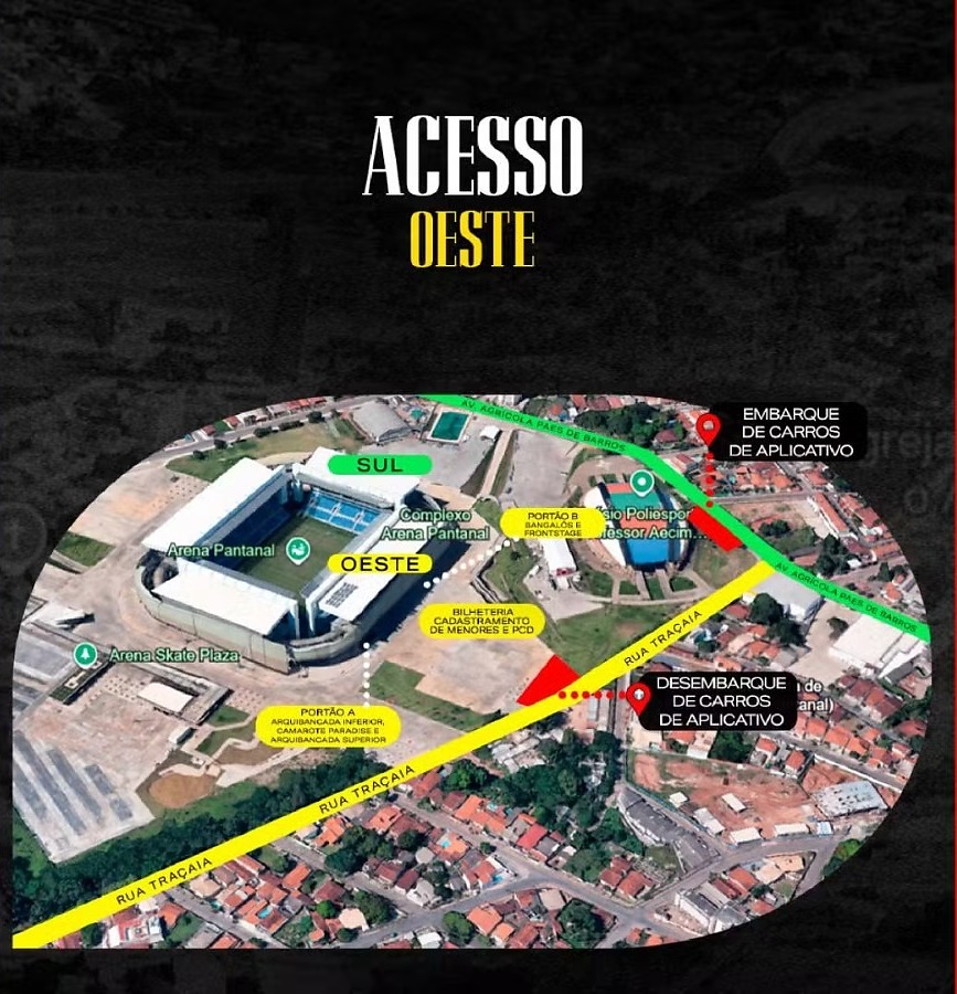 mapa show do guns