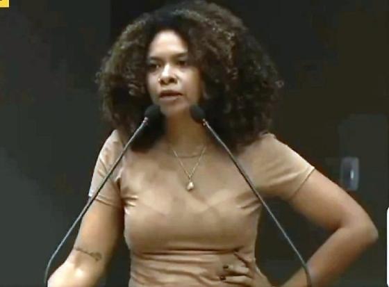 Vereadora Karen Santos defendeu regulamentação das drogas