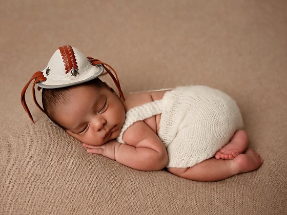 Momento fofura! Ary Mirelle compartilha registros de ensaio do filho caçula