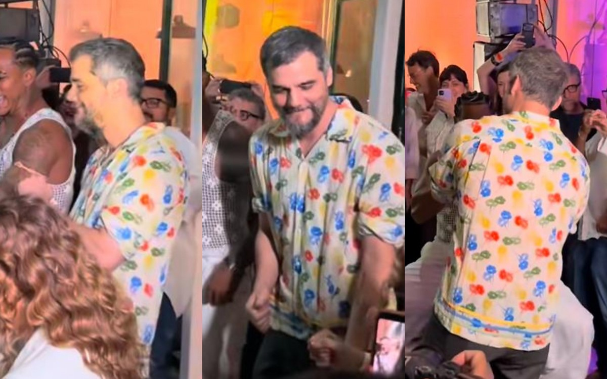 Wagner Moura cai na dança na pré-estreia de 'O Agente Secreto