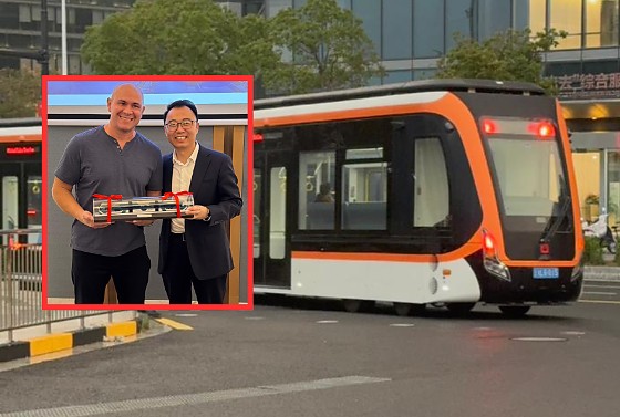 A proposta surgiu após Abilio visitar empresas chinesas responsáveis pela fabricação do ART e de outros veículos automáticos.