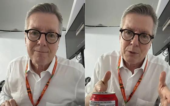 Márcio contou que pagou R$ 99 por dois salgados e um refrigerante zero.