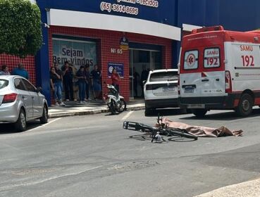 Ciclista venezuelano é atropelado e morto por caminhão em Cuiabá
