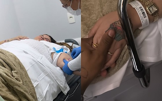 Thais Carla é internada após desmaiar dentro do carro do marido