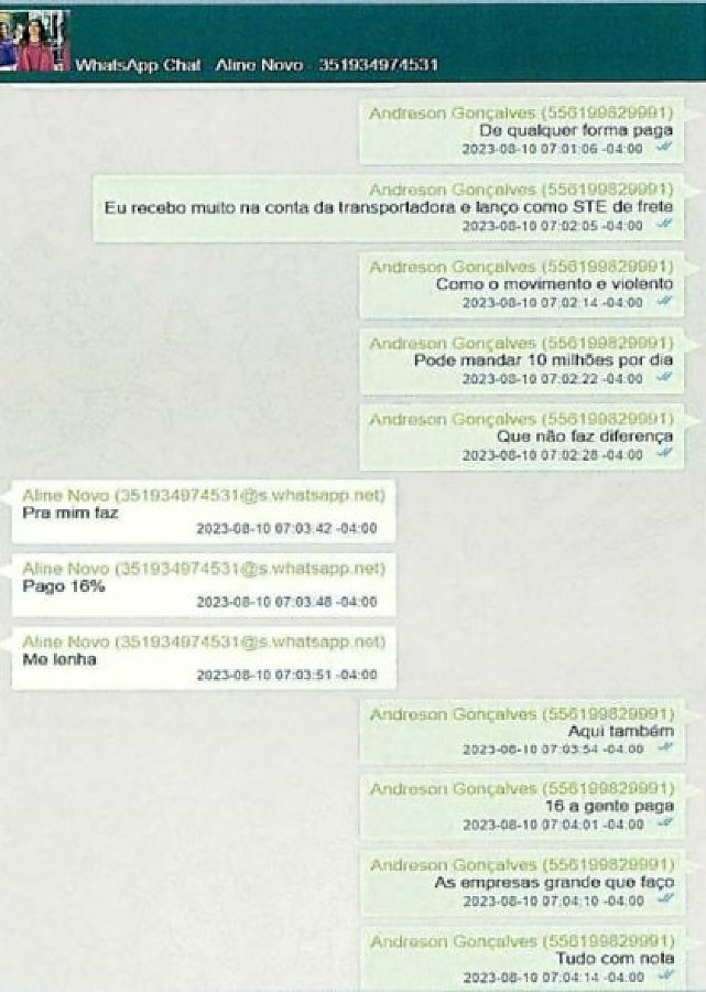 CASO LOBISTA ANDRESON E ZAMPIERI