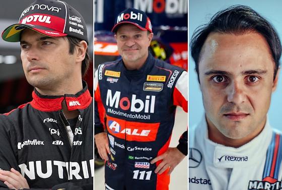 Nelsinho Piquet, Rubens Barrichello e Felipe Massa estarão em Cuiabá para 10ª etapa da Stock Car Pro Series 2025.