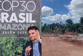 Ministro de Lula derruba área verde para construir posto de combustíveis