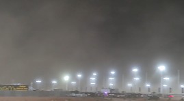 Temporal de areia interrompe treino da Stock Car em Cuiabá