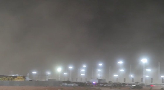 Treino stock car interrompido