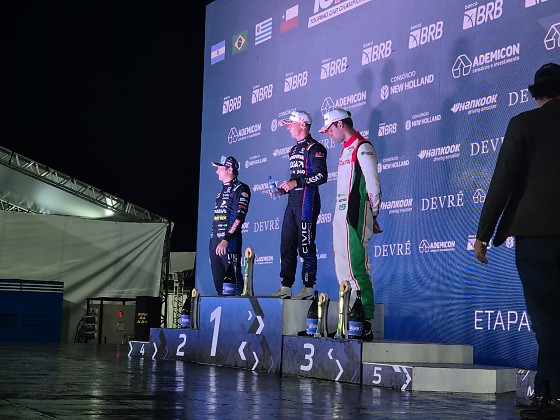 O resultado confirma o bom desempenho do piloto no circuito inaugurado este ano